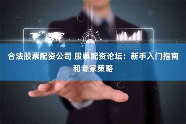 合法股票配资公司 股票配资论坛：新手入门指南和专家策略
