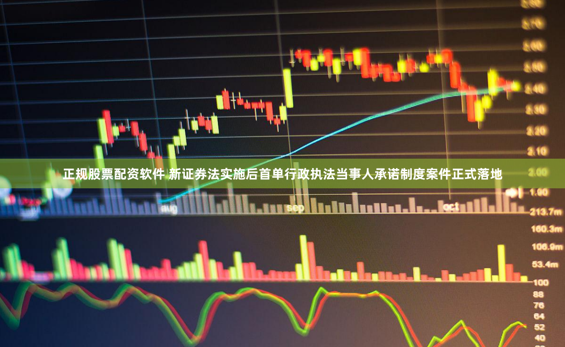 正规股票配资软件 新证券法实施后首单行政执法当事人承诺制度案件正式落地