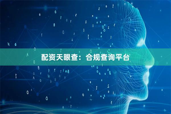 配资天眼查：合规查询平台